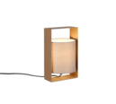 Trio Lighting Trio PAIL tafellamp | E27 Fitting | koffie met taupe | 16 x 15 cm | IP20 | excl. 1x E27 | max. 10W