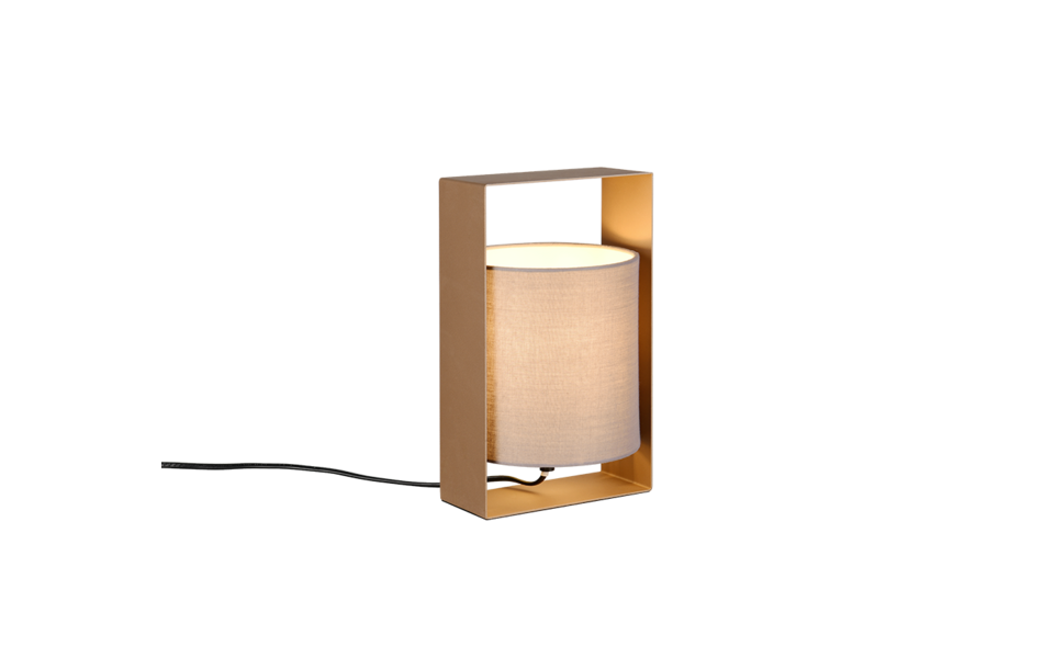 Trio Lighting Trio PAIL tafellamp | E27 Fitting | koffie met taupe | 16 x 15 cm | IP20 | excl. 1x E27 | max. 10W Trio Lighting Trio PAIL tafellamp | E27 Fitting | koffie met taupe | 16 x 15 cm | IP20 | excl. 1x E27 | max. 10W