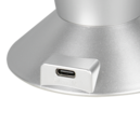Trio Lighting Trio HOLLY LED table lamp | 1x 0.4W | titanium | Ø 9 cm | 34.5 cm