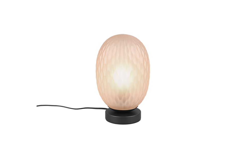 Trio Lighting Trio FACETTE table lamp | 1x E27 max 40W | Ø 18 cm | 25.5 cm