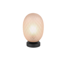 Trio Lighting Trio FACETTE tafellamp | E27 Fitting | amber | Ø 17,5 cm | IP20 | excl. 1x E27 | max. 25W