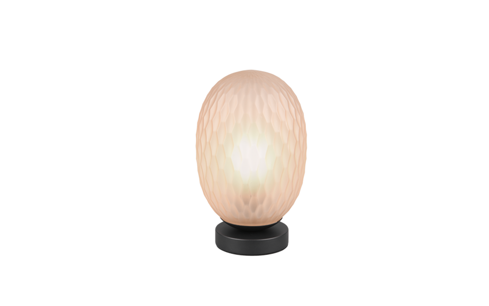 Trio Lighting Trio FACETTE table lamp | 1x E27 max 40W | Ø 18 cm | 25.5 cm