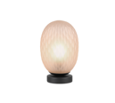 Trio Lighting Trio FACETTE tafellamp | E27 Fitting | amber | Ø 17,5 cm | IP20 | excl. 1x E27 | max. 25W
