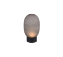 Trio Lighting Trio FACETTE tafellamp | LED | rookkleur | Ø 11,8 cm | IP20 | 1x 1,5W | 140 lm | 3000K