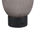 Trio Lighting Trio FACETTE tafellamp | LED | rookkleur | Ø 11,8 cm | IP20 | 1x 1,5W | 140 lm | 3000K