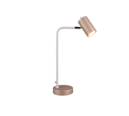 Trio Lighting Trio MARLEY table lamp | 1x GU10 | mocha brown | 45 cm