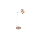 Trio Lighting Trio MARLEY table lamp | 1x GU10 | mocha brown | 45 cm