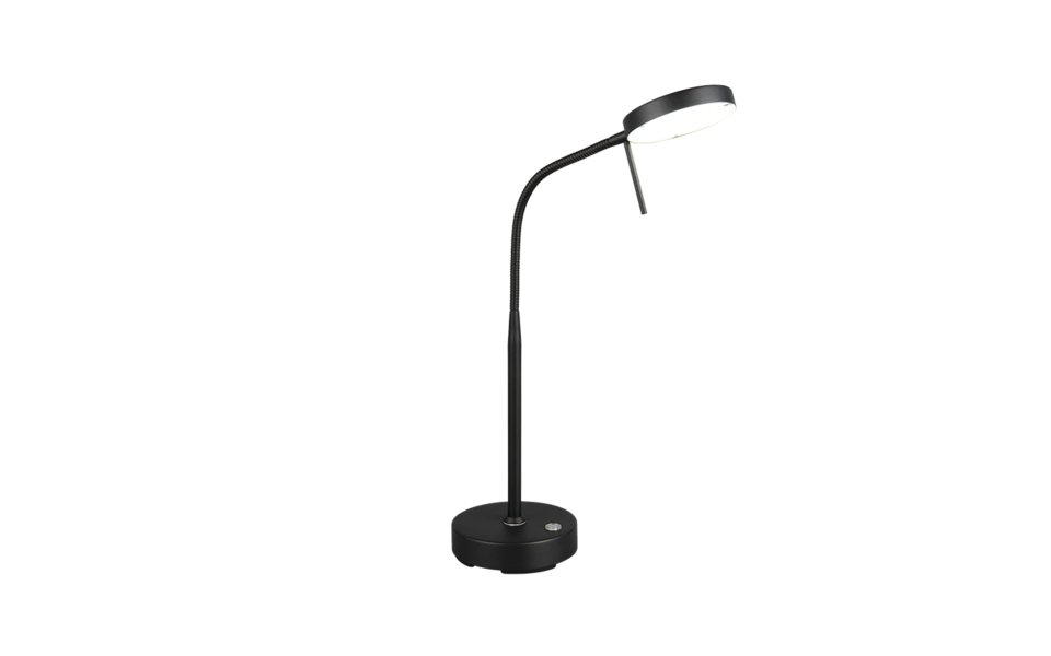 Trio Lighting Trio MORENO tafellamp | LED | mat zwart | 14 x 45 cm | IP20 | 1x 3W | 300 lm | 2700+4000+6000K | dimbaar Trio Lighting Trio MORENO tafellamp | LED | mat zwart | 14 x 45 cm | IP20 | 1x 3W | 300 lm | 2700+4000+6000K | dimbaar