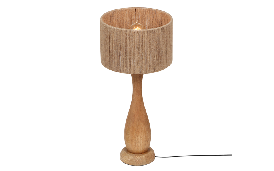 Trio Lighting Trio TOBA table lamp | 1x E27 max 40W | Ø 24.5 cm | 54 cm