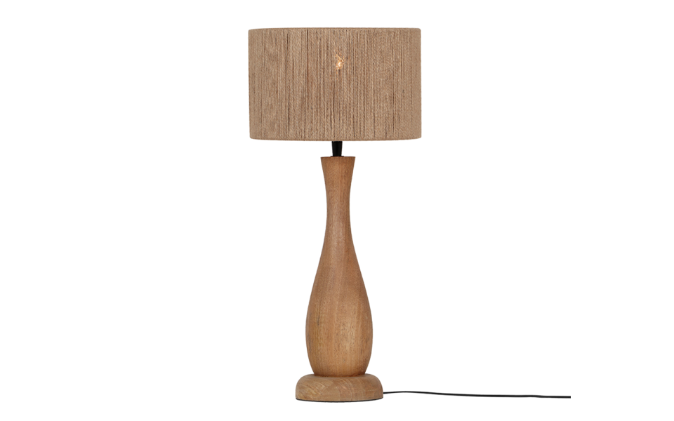 Trio Lighting Trio TOBA tafellamp | E27 Fitting | natuurlijke afwerking | Ø 24,5 cm | IP20 | excl. 1x E27 | max. 10W Trio Lighting Trio TOBA tafellamp | E27 Fitting | natuurlijke afwerking | Ø 24,5 cm | IP20 | excl. 1x E27 | max. 10W