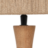 Natuur hout, Lampenkap, Jute