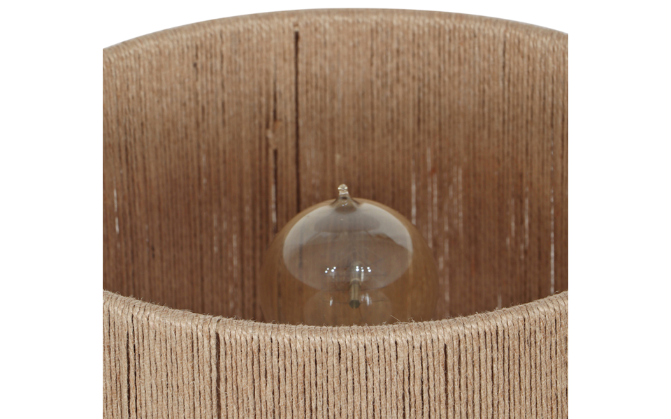 Trio Lighting Trio TOBA tafellamp | E27 Fitting | natuurlijke afwerking | Ø 24,5 cm | IP20 | excl. 1x E27 | max. 10W Trio Lighting Trio TOBA tafellamp | E27 Fitting | natuurlijke afwerking | Ø 24,5 cm | IP20 | excl. 1x E27 | max. 10W