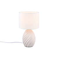 Trio MELVA table lamp | E14 | chrome | Ø 18 cm
