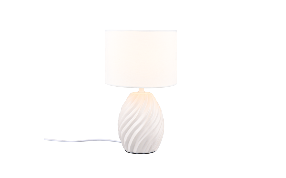Trio Lighting Trio MELVA table lamp | 1x E14 max 40W | chrome | Ø 18 cm | 31 cm