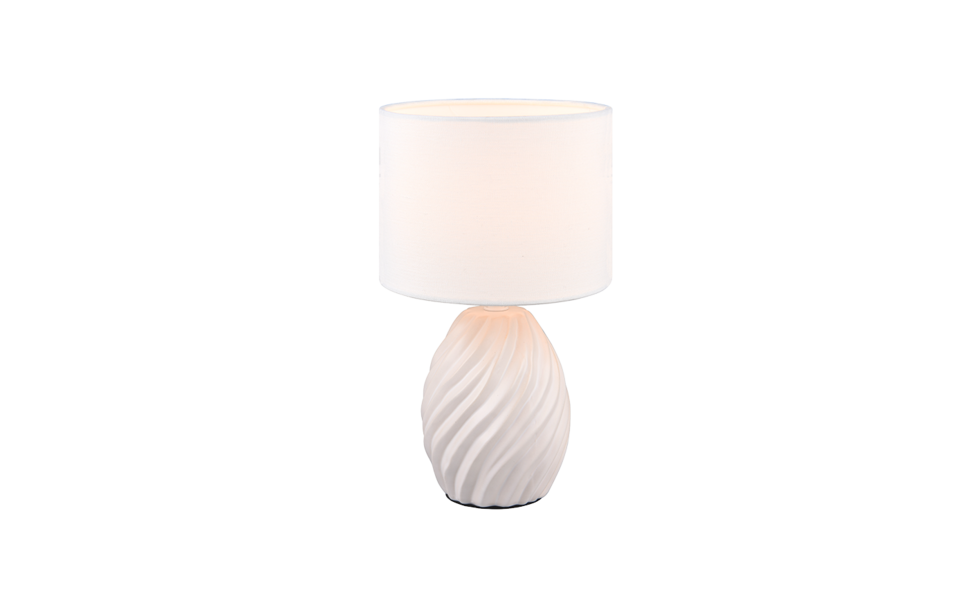 Trio Lighting Trio MELVA table lamp | 1x E14 max 40W | chrome | Ø 18 cm | 31 cm
