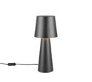 Trio Lighting Trio NUBIAN table lamp | 1x E27 max 40W | black | Ø 16 cm | 40 cm
