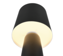 Trio Lighting Trio NUBIAN table lamp | 1x E27 max 40W | black | Ø 16 cm | 40 cm