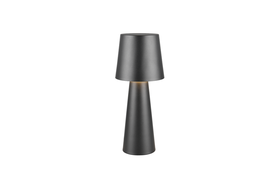 Trio Lighting Trio NUBIAN table lamp | 1x E27 max 40W | black | Ø 16 cm | 40 cm