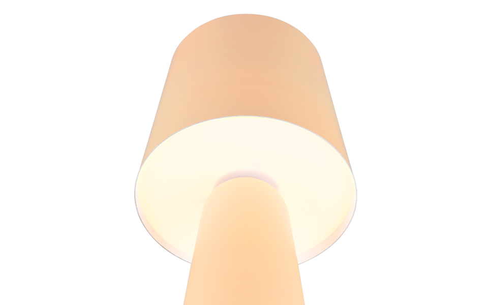 Trio Lighting Trio NUBIAN tafellamp | E27 Fitting | beige | Ø 16 cm | IP20 | excl. 1x E27 | max. 10W