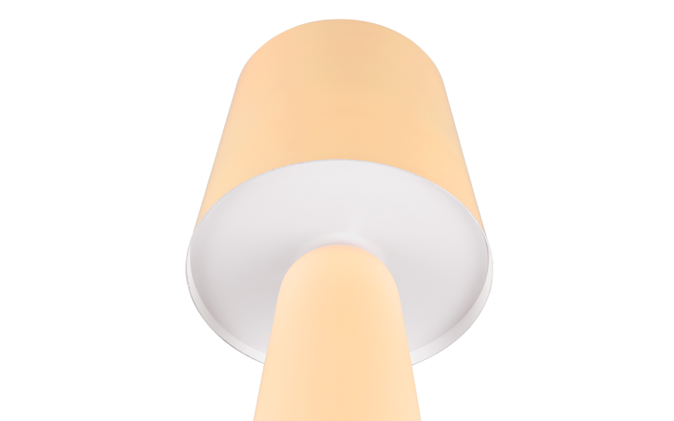 Trio Lighting Trio NUBIAN tafellamp | E27 Fitting | beige | Ø 16 cm | IP20 | excl. 1x E27 | max. 10W