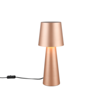 Trio NUBIAN table lamp | E27 | mocha brown | Ø 16 cm