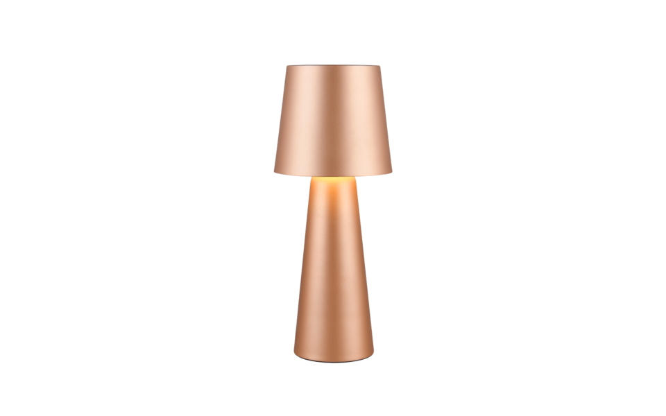 Trio Lighting Trio NUBIAN table lamp | 1x E27 max 40W | mocha brown | Ø 16 cm | 40 cm