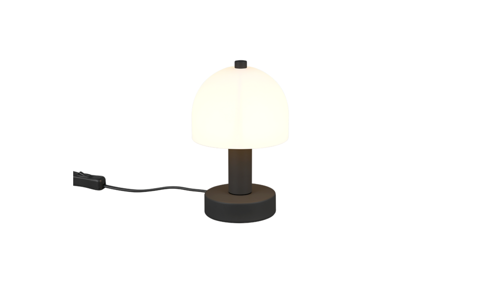 Trio Lighting Trio GLENN table lamp | 1x E14 max 40W | black | Ø 12 cm | 18.5 cm Trio Lighting Trio GLENN table lamp | 1x E14 max 40W | black | Ø 12 cm | 18.5 cm