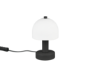 Trio Lighting Trio GLENN table lamp | 1x E14 max 40W | black | Ø 12 cm | 18.5 cm