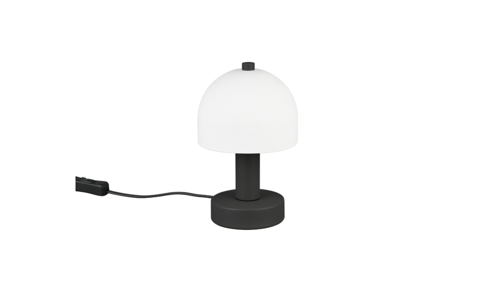 Trio Lighting Trio GLENN table lamp | 1x E14 max 40W | black | Ø 12 cm | 18.5 cm Trio Lighting Trio GLENN table lamp | 1x E14 max 40W | black | Ø 12 cm | 18.5 cm