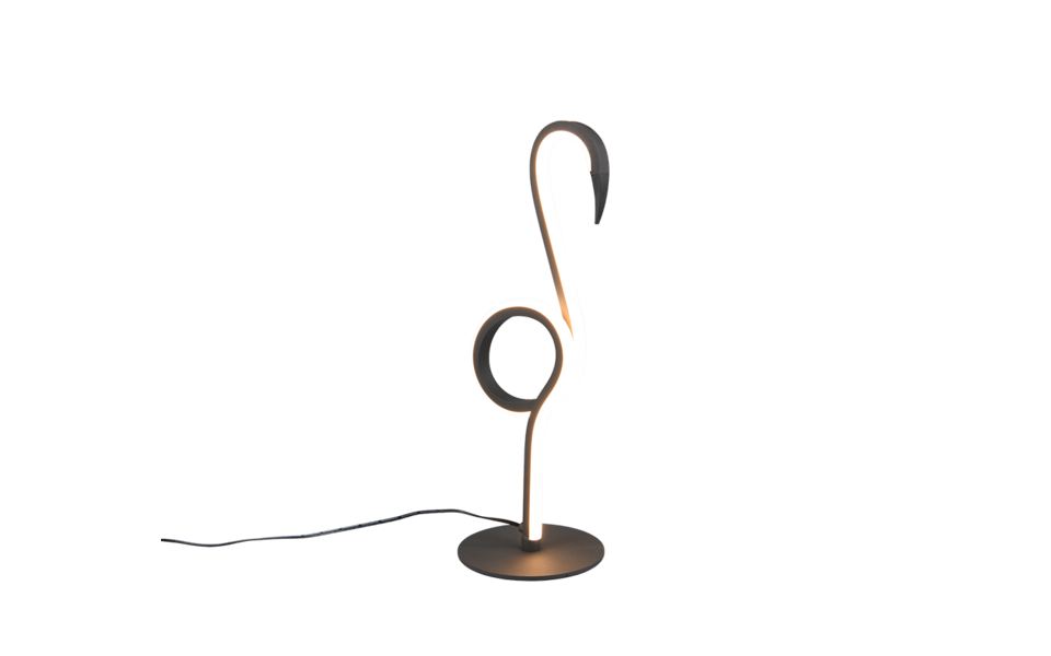 Trio Lighting Trio INGO LED table lamp | 1x 6W 550 lm 3000K | black | 35 cm Trio Lighting Trio INGO LED table lamp | 1x 6W 550 lm 3000K | black | 35 cm
