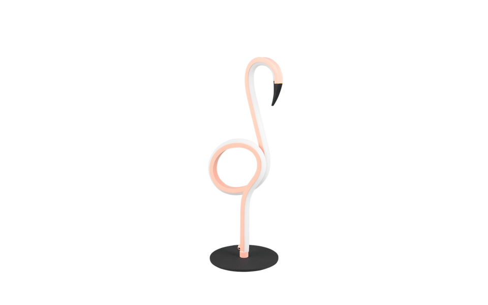 Trio Lighting Trio INGO tafellamp | LED | pink | 14,5 x 12 cm | IP20 | 1x 6W | 550 lm | 3000K Trio Lighting Trio INGO tafellamp | LED | pink | 14,5 x 12 cm | IP20 | 1x 6W | 550 lm | 3000K