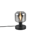 Trio Lighting Trio MATARO tafellamp | E14 Fitting | mat zwart met verchroomd | Ø 12 cm | IP20 | excl. 1x E14 | max. 10W