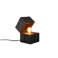 Trio TREASURE tafellamp | LED | zwart | 12 x 12 cm | IP20 Trio TREASURE tafellamp | LED | zwart | 12 x 12 cm | IP20