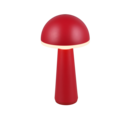 Trio Lighting Trio FUNGO tafellamp | LED | rood | Ø 16 cm | IP54 | 1x 2W | 200 lm | 3000+4000+6500K | dimbaar