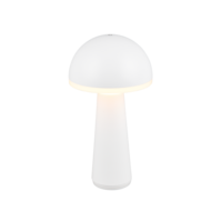 Trio FUNGO LED table lamp | chrome | Ø 16 cm Trio FUNGO LED table lamp | chrome | Ø 16 cm