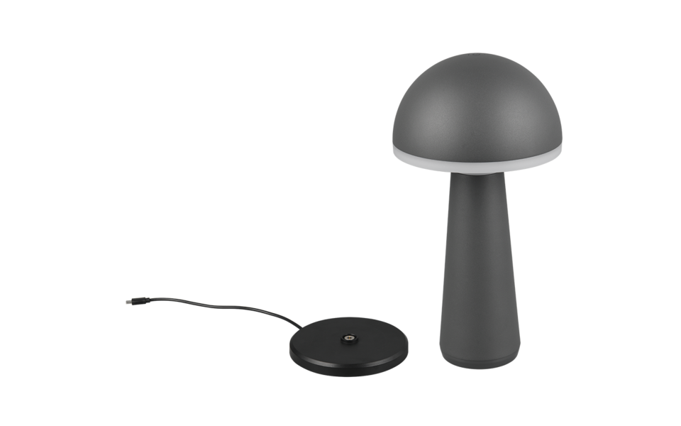 Trio Lighting Trio FUNGO LED table lamp | 1x 2W 200 lm 5000K | Ø 16 cm | 31 cm