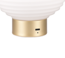 Trio Lighting Trio EARL LED table lamp | 1x 2W 200 lm 3000K | white | Ø 15 cm | 15 cm