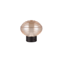 Trio Lighting Trio EARL tafellamp | LED | mat zwart met amber | Ø 15,5 cm | IP20 | 1x 1,5W | 100 lm | 3000K