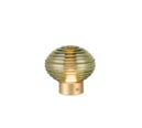 Trio Lighting Trio EARL tafellamp | LED | messing mat met groen | Ø 15,5 cm | IP20 | 1x 1,5W | 100 lm | 3000K