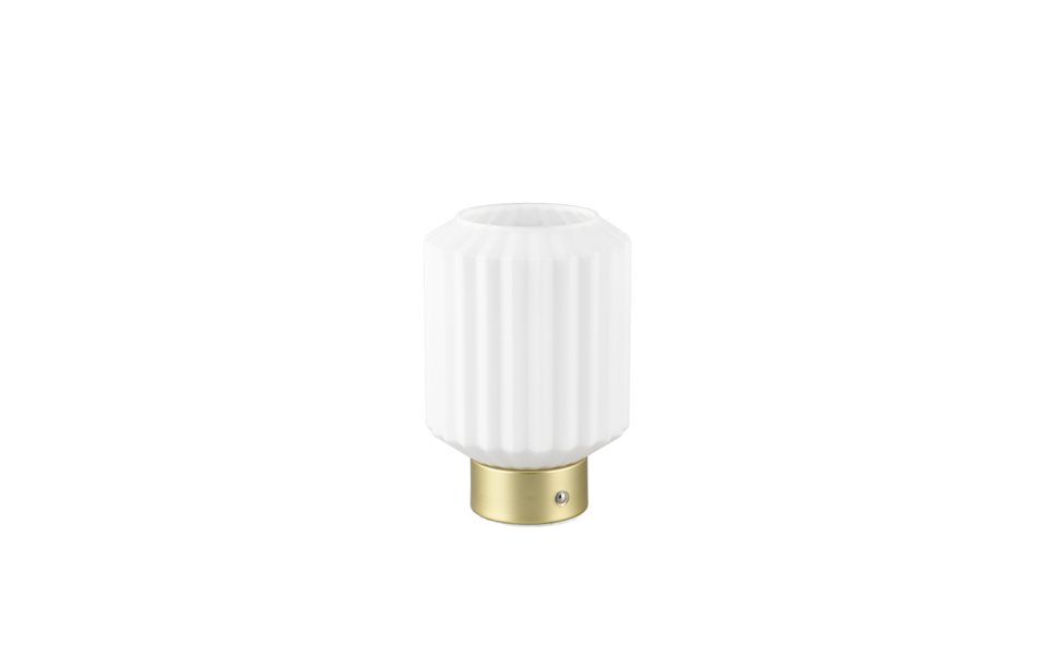 Trio Lighting Trio LORD LED table lamp | 1x 2W 200 lm 3000K | white | Ø 13 cm | 19 cm