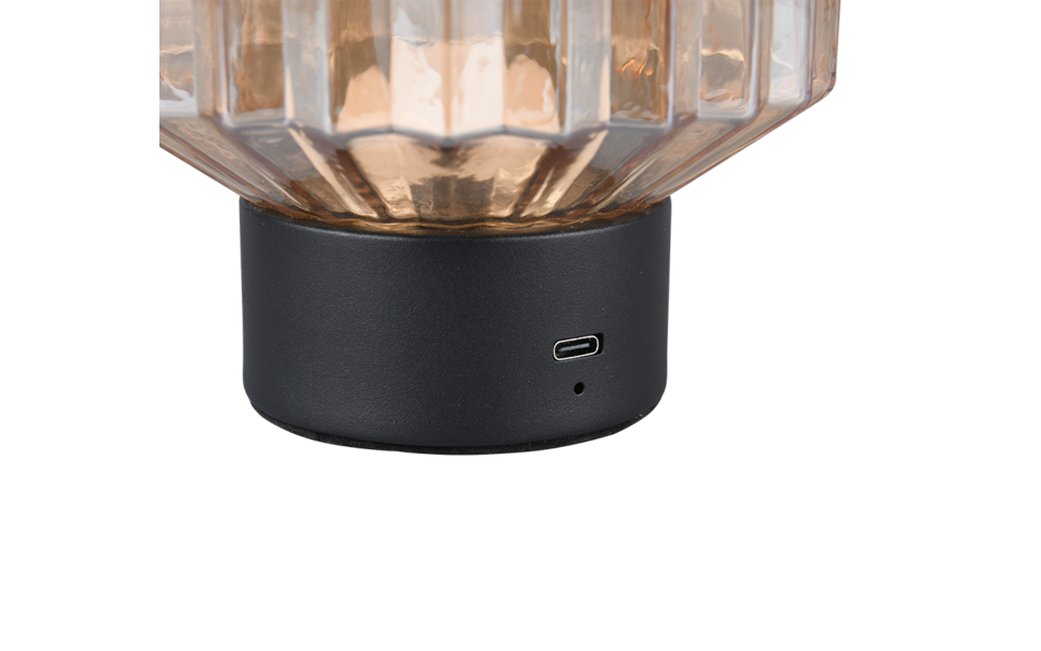 Trio Lighting Trio LORD tafellamp | LED | mat zwart | Ø 13 cm | IP20 | 1x 1,5W | 100 lm | 3000K