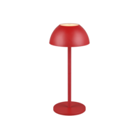 Trio RICARDO tafellamp | LED | rood | Ø 13,5 cm | IP54 Trio RICARDO tafellamp | LED | rood | Ø 13,5 cm | IP54