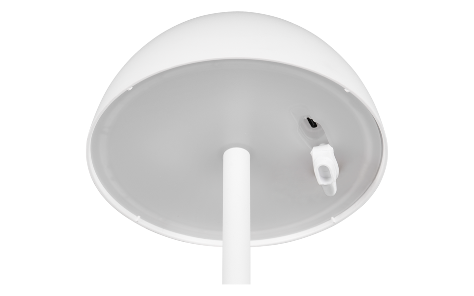 Trio Lighting Trio RICARDO tafellamp | LED | wit mat | Ø 13,5 cm | IP54 | 1x 1,7W | 240 lm | 3000K
