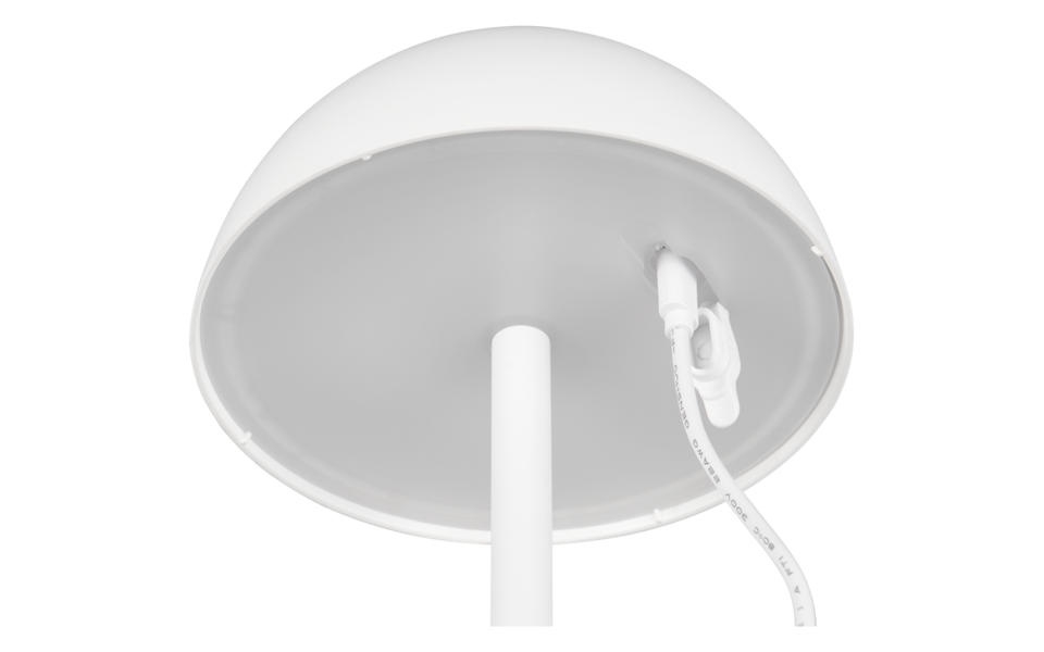 Trio Lighting Trio RICARDO tafellamp | LED | wit mat | Ø 13,5 cm | IP54 | 1x 1,7W | 240 lm | 3000K