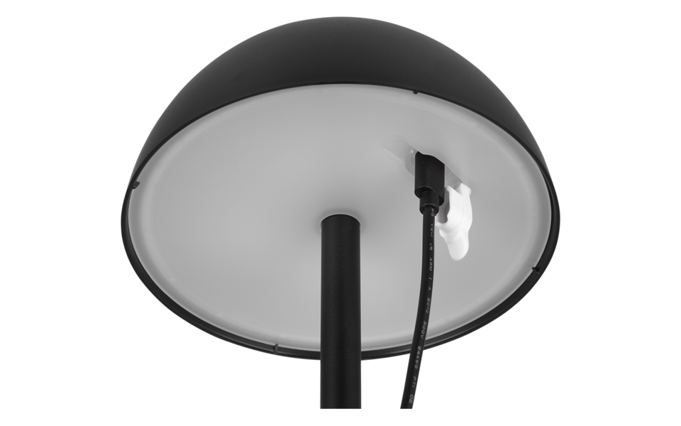 Trio Lighting Trio RICARDO tafellamp | LED | mat zwart | Ø 13,5 cm | IP54 | 1x 1,7W | 240 lm | 3000K Trio Lighting Trio RICARDO tafellamp | LED | mat zwart | Ø 13,5 cm | IP54 | 1x 1,7W | 240 lm | 3000K