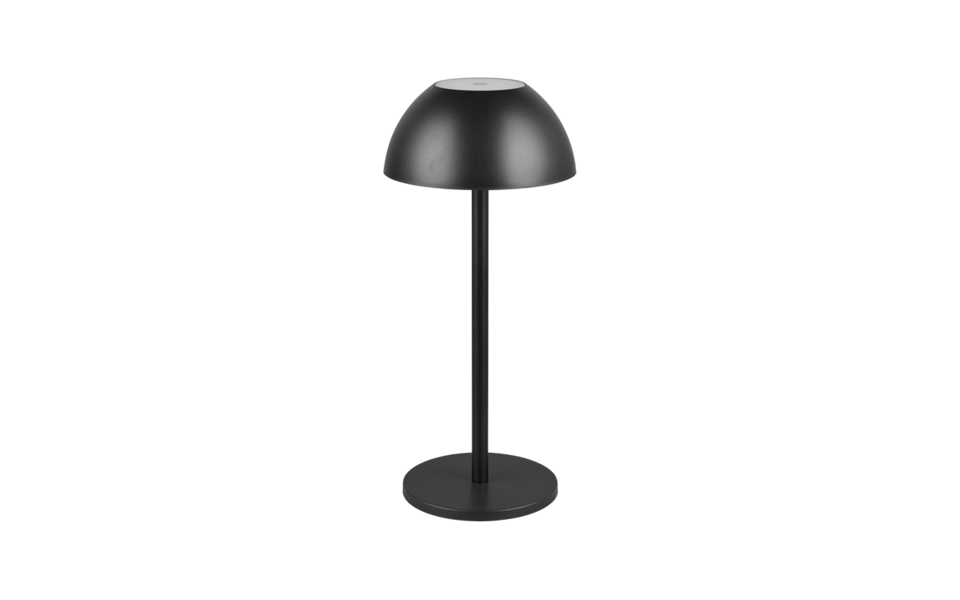 Trio Lighting Trio RICARDO tafellamp | LED | mat zwart | Ø 13,5 cm | IP54 | 1x 1,7W | 240 lm | 3000K Trio Lighting Trio RICARDO tafellamp | LED | mat zwart | Ø 13,5 cm | IP54 | 1x 1,7W | 240 lm | 3000K