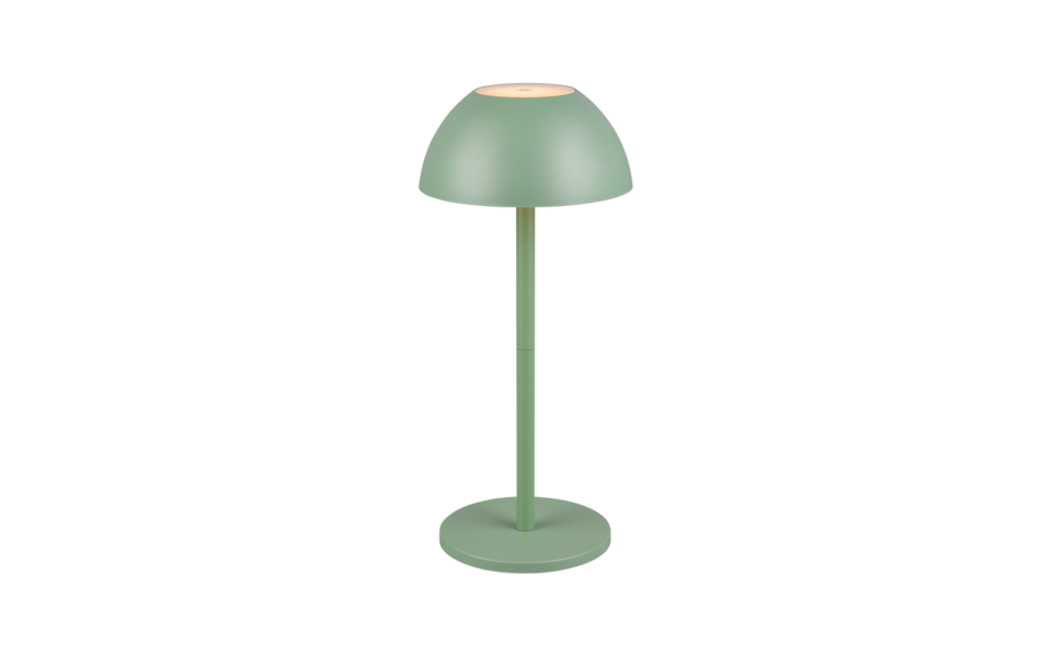 Trio Lighting Trio RICARDO tafellamp | LED | pistaziengrün | Ø 13,5 cm | IP54 | 1x 1,7W | 240 lm | 3000K
