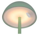 Trio Lighting Trio RICARDO tafellamp | LED | pistaziengrün | Ø 13,5 cm | IP54 | 1x 1,7W | 240 lm | 3000K