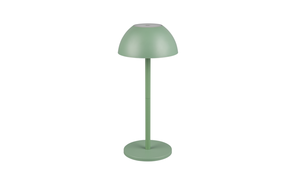 Trio Lighting Trio RICARDO tafellamp | LED | pistaziengrün | Ø 13,5 cm | IP54 | 1x 1,7W | 240 lm | 3000K