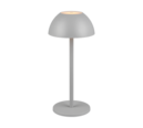 Trio Lighting Trio RICARDO tafellamp | LED | ultiem grijs | Ø 13,5 cm | IP54 | 1x 1,7W | 240 lm | 3000K